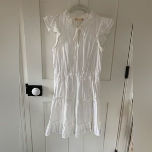 Altard State White Tiered dress